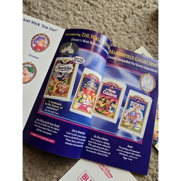 Snow White and the Seven Dwarfs VHS – Disney Masterpiece Edition - Picture 8 of 9